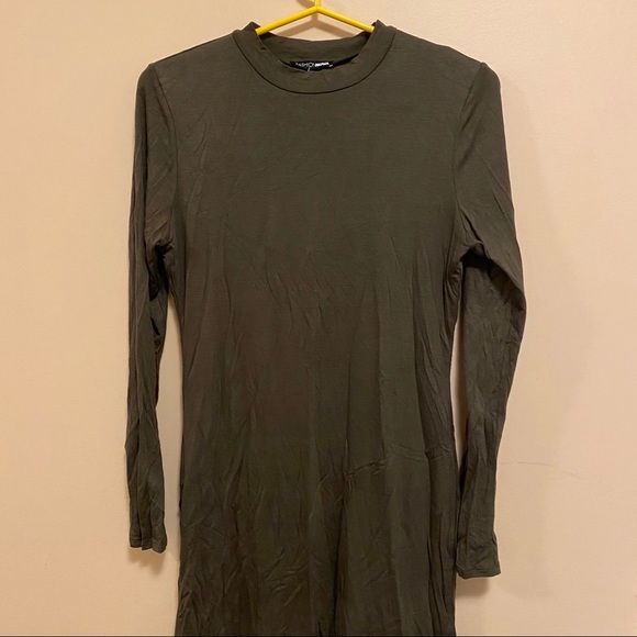 FashionNova Olive Mini Dress - Picture 5 of 6